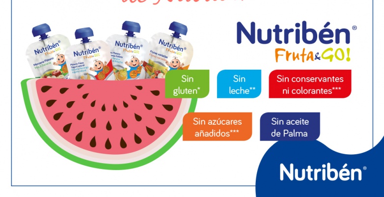 Nuevo lanzamiento Nutribén Fruta & Go