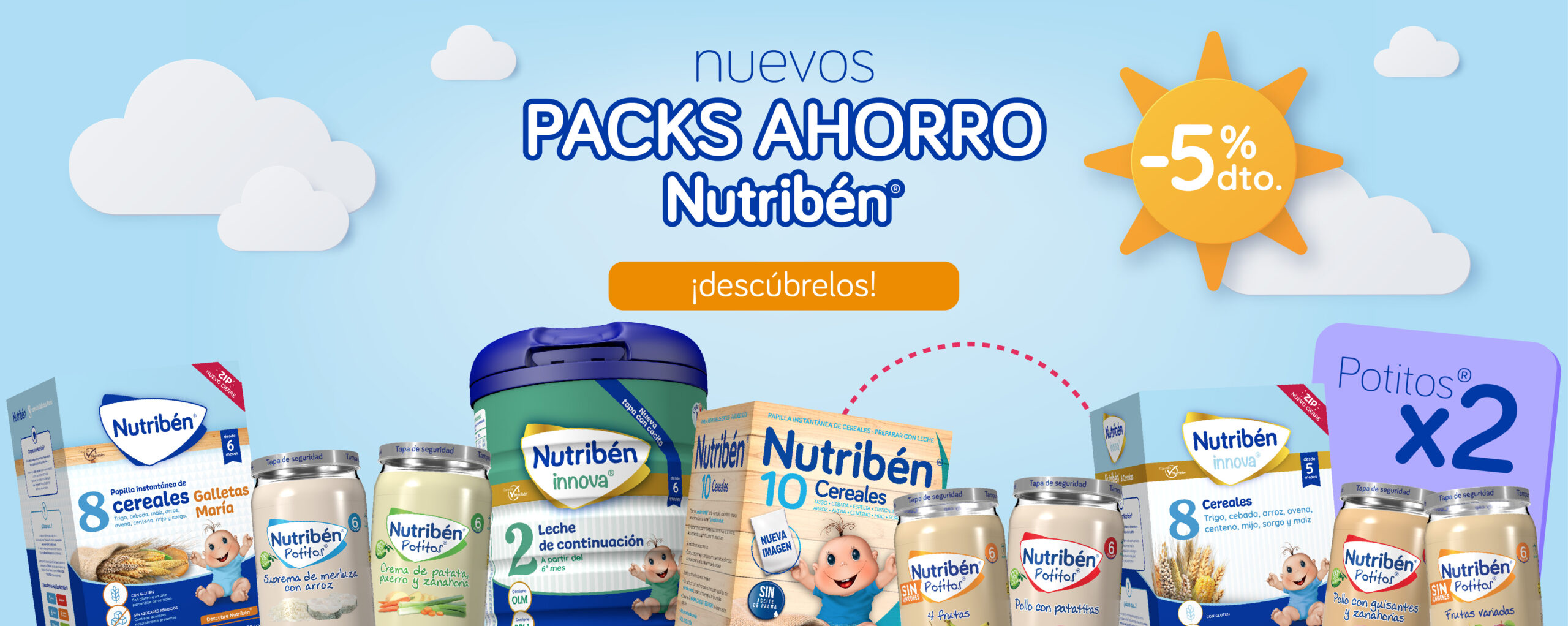¡Nuevos packs Nutribén®!